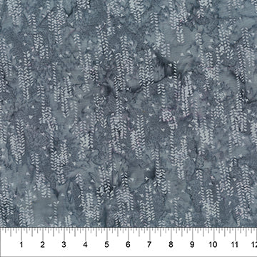 Banyan Batik - Flutter - Blue Grey - 80721-93