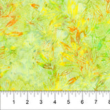 Banyan Batiks - Bamboo Pavilion - Lime Green Leaves - 80771-51