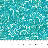 Banyan Batiks - Bamboo Pavilion - Blue Floral - 80772-62