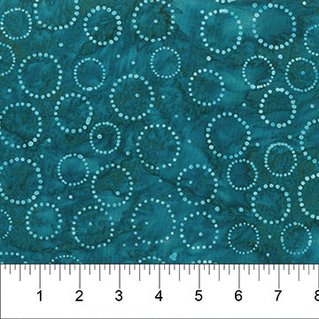 Winter Wonder Patrick Lose - Teal Beaded Circle - 80821-62