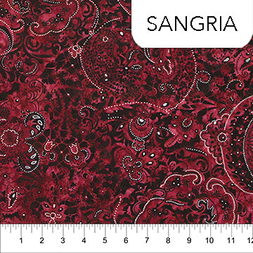 Banyan Batiks Sweet 16 - Lustre - Sangria 81221-26