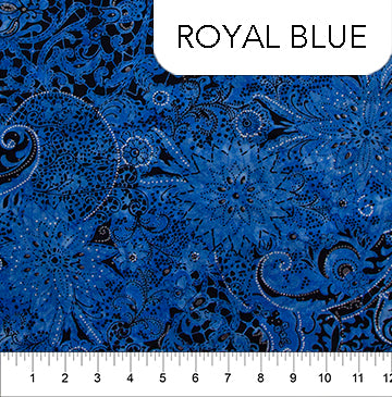Banyan Batiks Sweet 16 - Lustre - Royal Blue - 81221-45