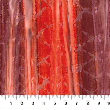 Banyan Batiks - Brush Strokes - Lipstick Red - 81230-24