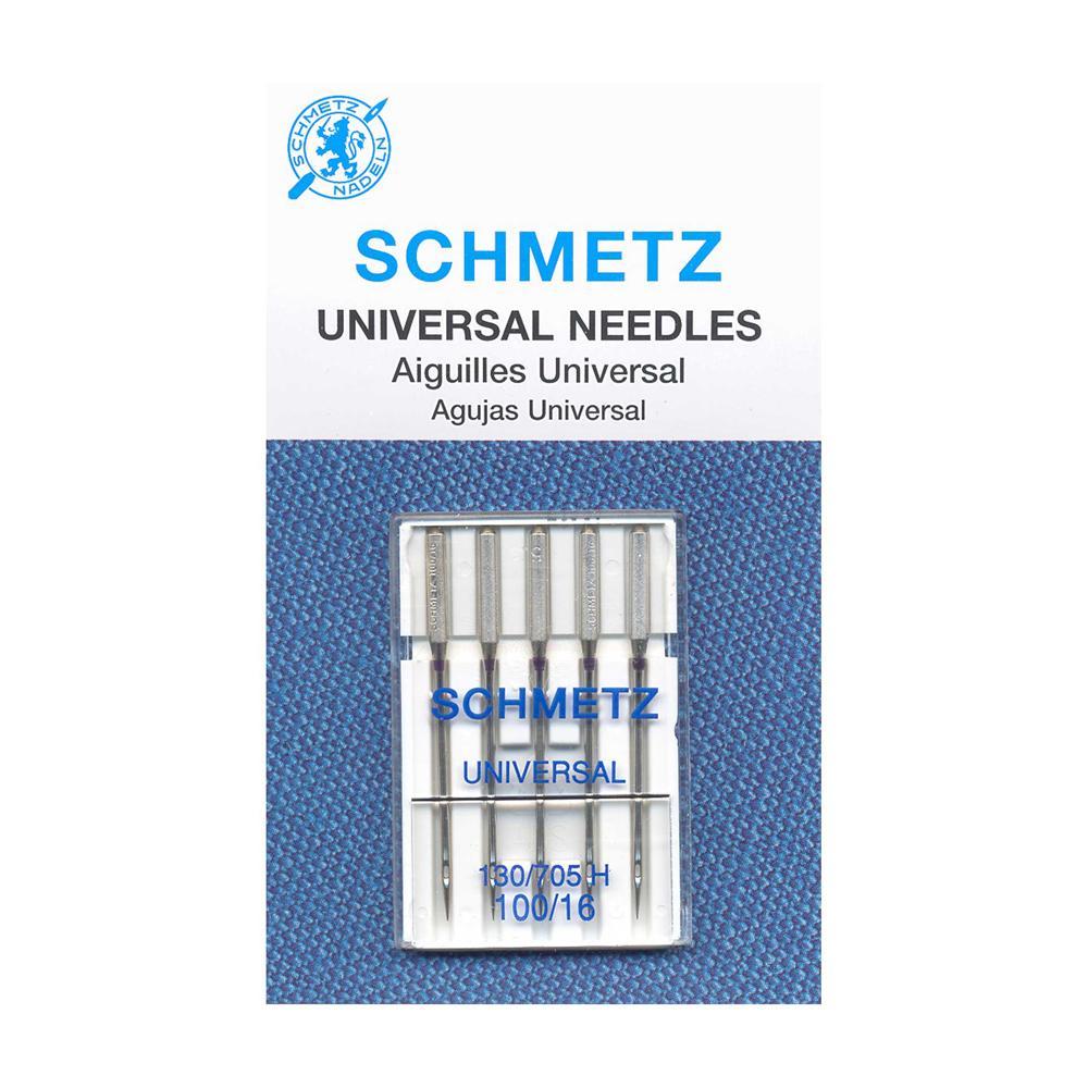 SCHMETZ # 1778 Universal Needles Carded - 100/16 - 5 Pieces