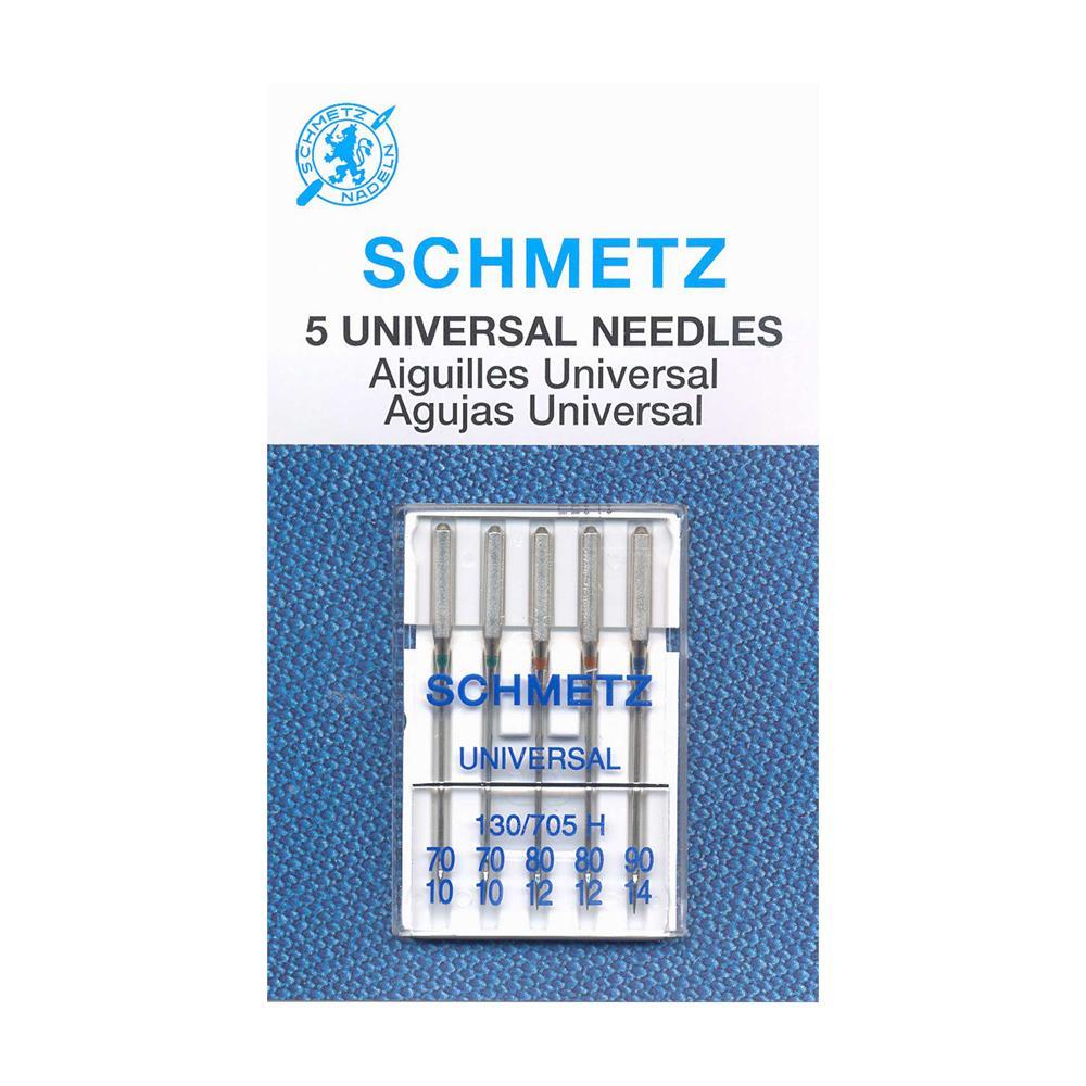 SCHMETZ #1711 Universal Needles Carded - Assorted 70-90 - 5 Pieces