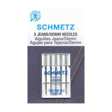 SCHMETZ #1782 Denim Needles Carded - 90/14 - 5 Pieces