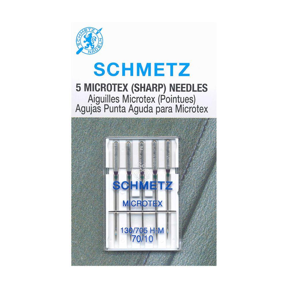 SCHMETZ #1729 Microtex Needles Carded - 70/10 - 5 Pieces