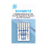 SCHMETZ #1820 Serger Needles Carded - 80/12 - 5 Pieces