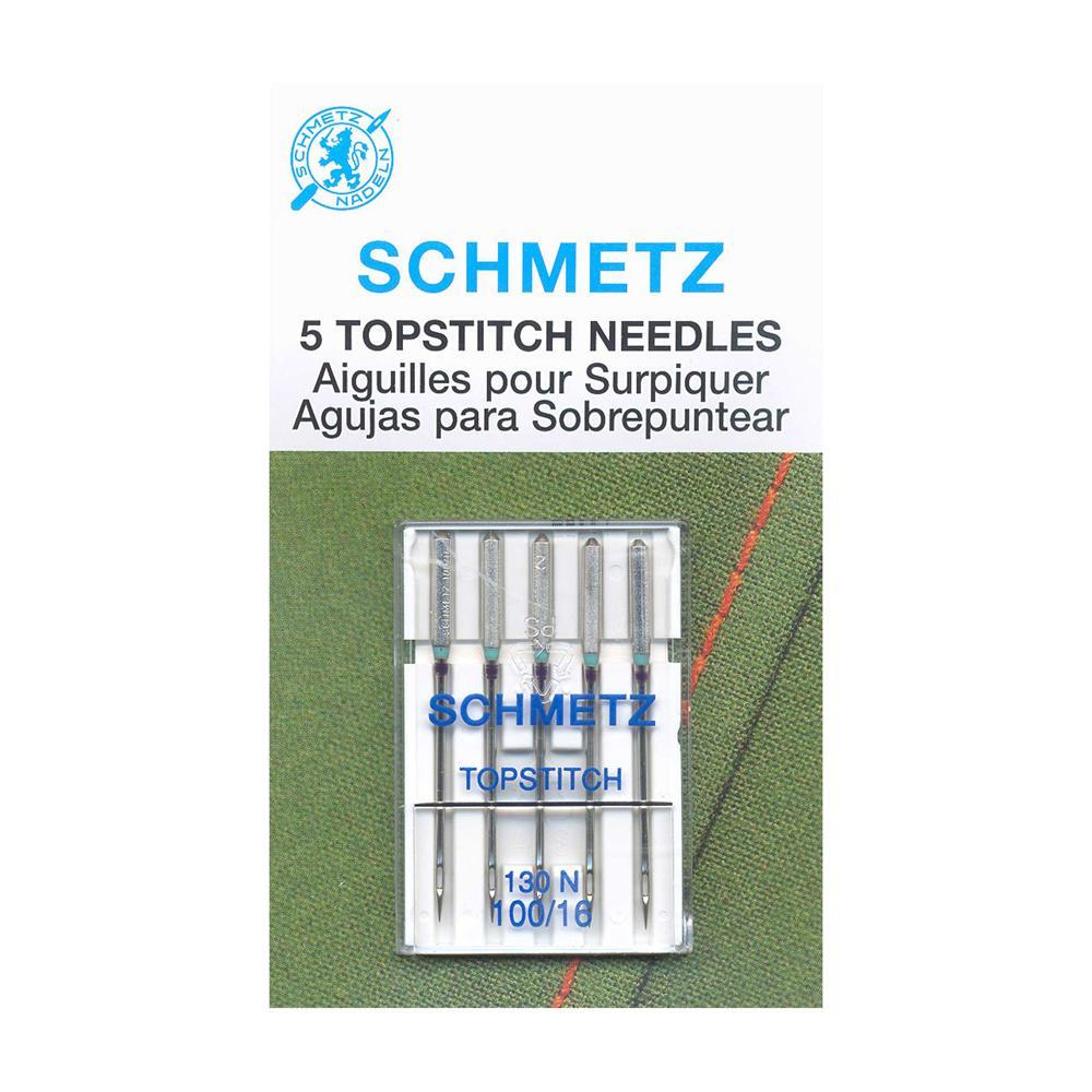 SCHMETZ #1798 Topstitch Needles Carded - 100/16 - 5 Pieces