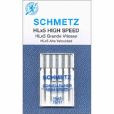 SCHMETZ #1841 HLx5 Quilters’ Machine Needles Carded – 75/11 – 5 count