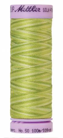 Mettler Silk-Finish 50wt Variegated Cotton Thread 109yd/100M Little Spouts