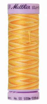 Mettler Silk-Finish 50wt Variegated Cotton Thread 109yd/100M Horizon