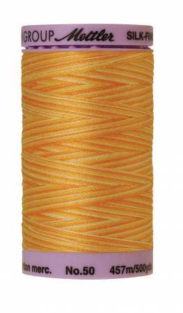 Mettler  Silk-Finish 50wt Variegated Cotton Thread 500yd/457M Horizon