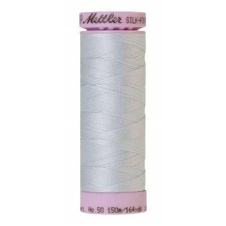 Mettler Silk-Finish 50wt Solid Cotton Thread 164yd/150M Starlight Blue