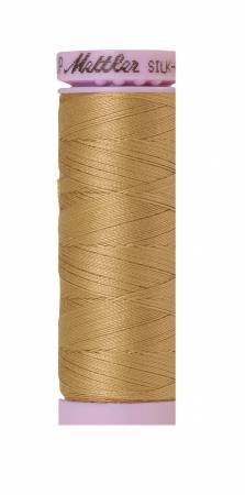Mettler Silk-Finish 50wt Solid Cotton Thread 164yd/150M Caramel Cream