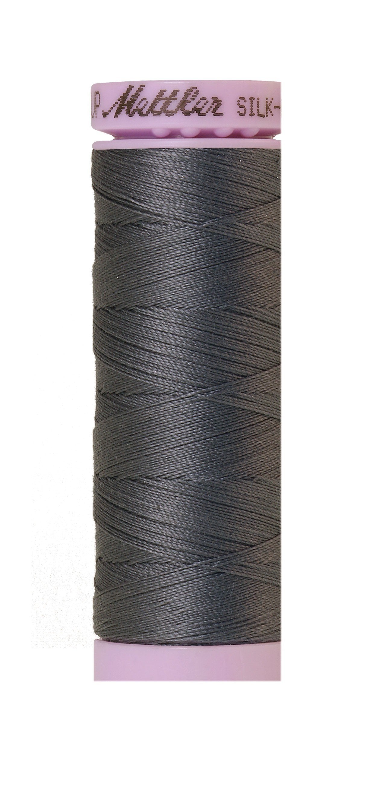 Mettler Silk-Finish 50wt Solid Cotton Thread 164yd/150M Mousy Gray