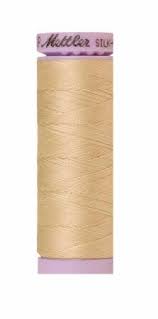 Mettler Silk-finish 50wt Solid Cotton Thread 164yd/150m Eggshell