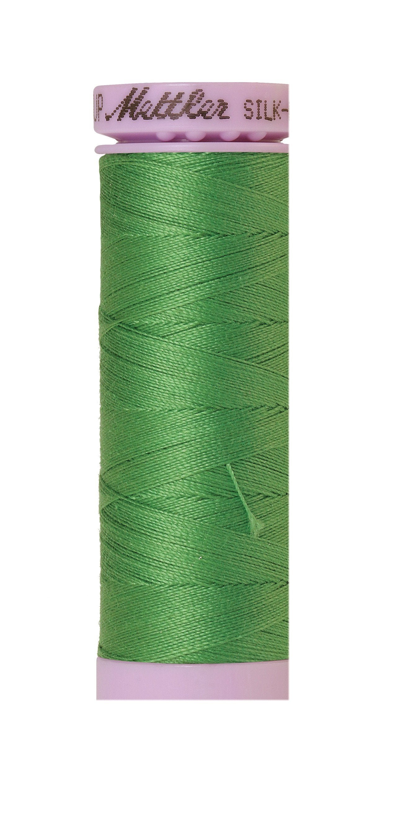 Mettler Silk-Finish 50wt Solid Cotton Thread 164yd/150M Green