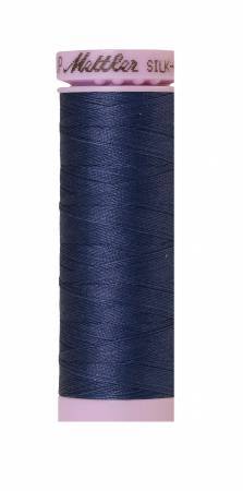 Mettler Silk-Finish 50wt Solid Cotton Thread 164yd/150M Night Blue