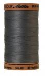 Mettler  Silk-Finish 40wt Solid Cotton Thread 500yd/457M Flint Stone