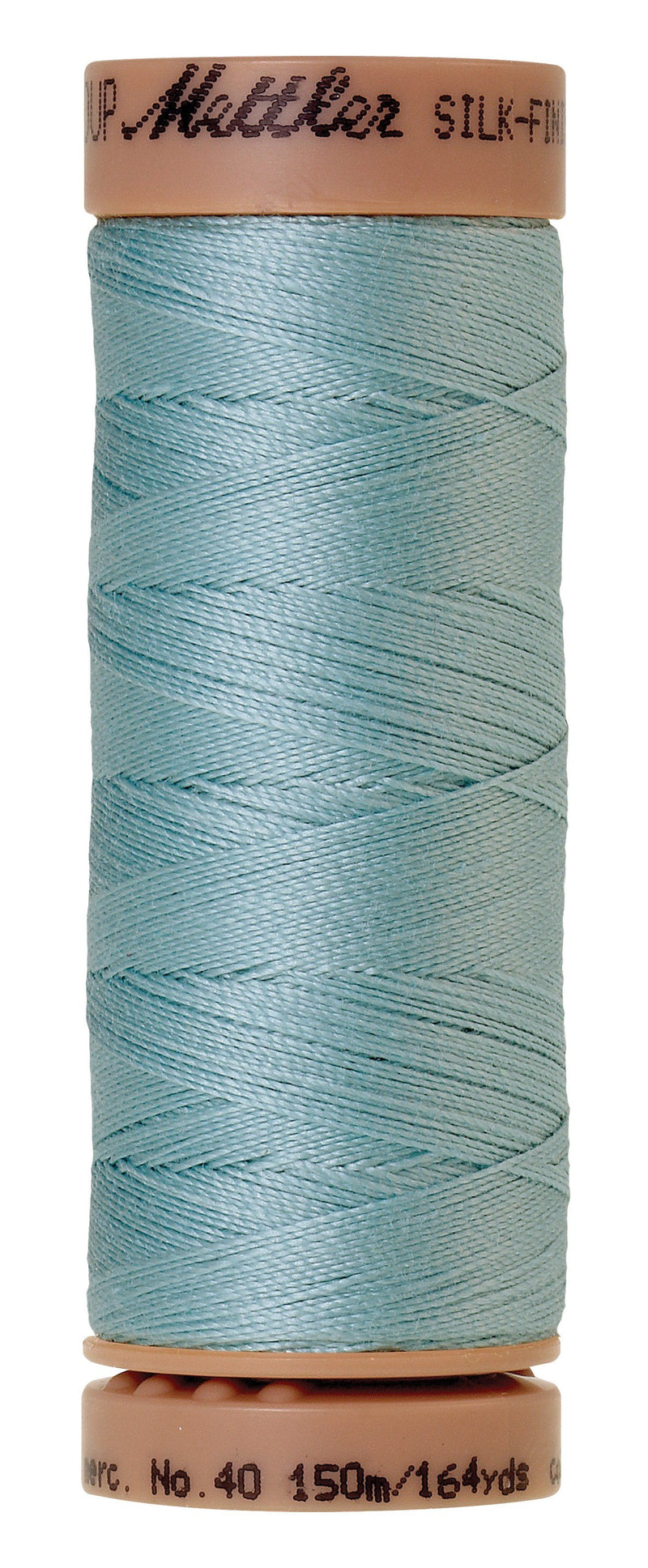 Mettler Silk-Finish 40wt Solid Cotton Thread 164yd/150M Rough Sea