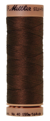 Mettler  Silk-Finish 40wt Solid Cotton Thread 164yd/150M Friar Brown