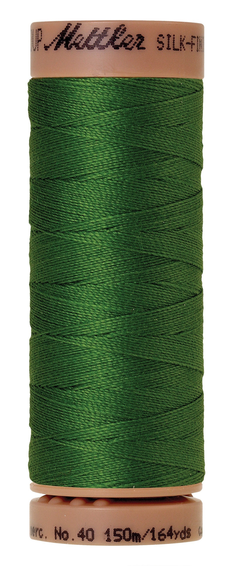 Mettler  Silk-Finish 40wt Solid Cotton Thread 164yd/150M Treetop
