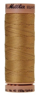 Mettler  Silk-Finish 40wt Solid Cotton Thread 164yd/150M Sisal