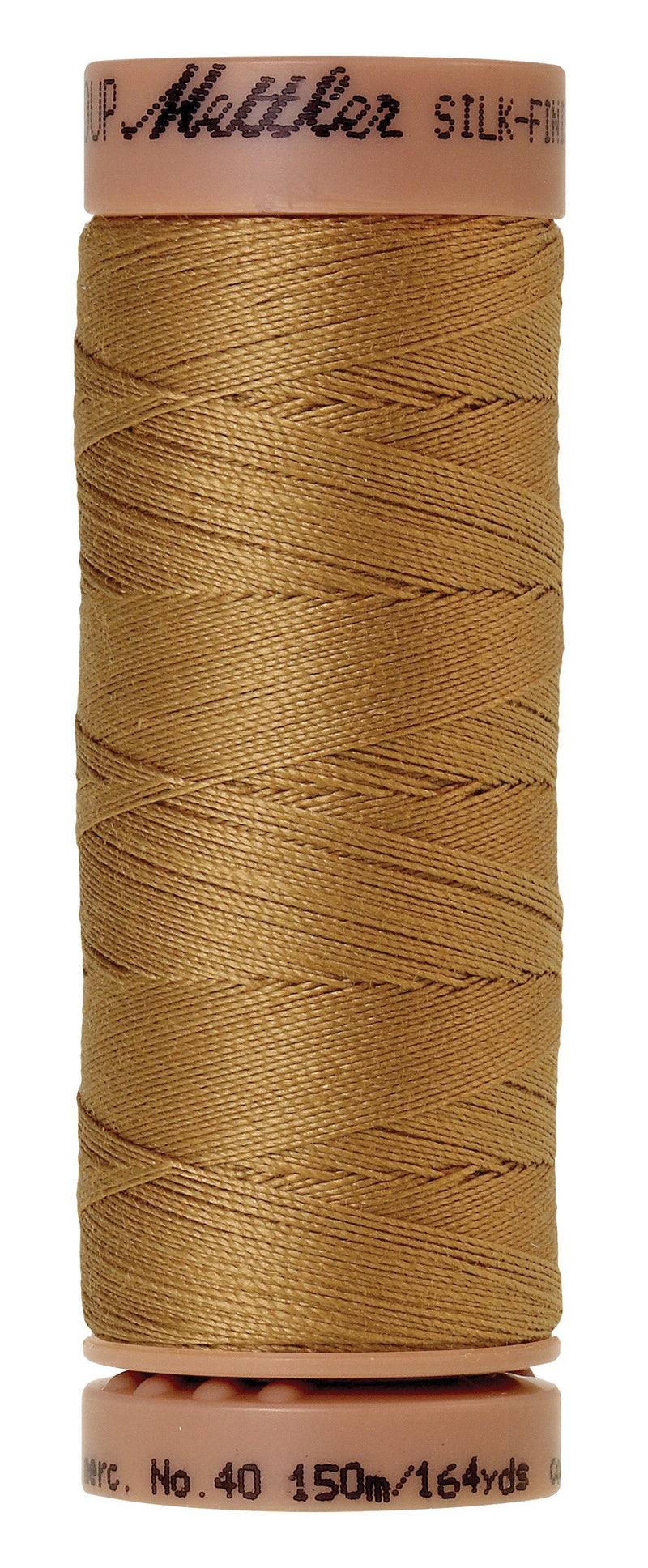 Mettler  Silk-Finish 40wt Solid Cotton Thread 164yd/150M Sisal