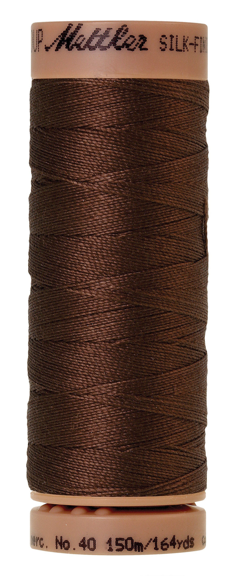 Mettler Silk-Finish 40wt Solid Cotton Thread 164yd/150M Redwood
