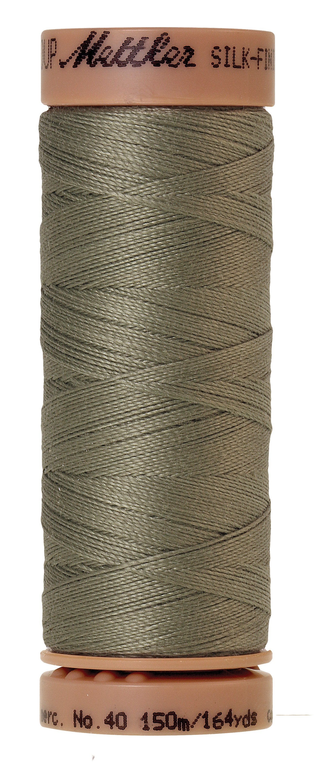 Mettler  Silk-Finish 40wt Solid Cotton Thread 164yd/150M Sage