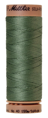 Mettler Silk-Finish 40wt Solid Cotton Thread 164yd/150M Palm Leaf