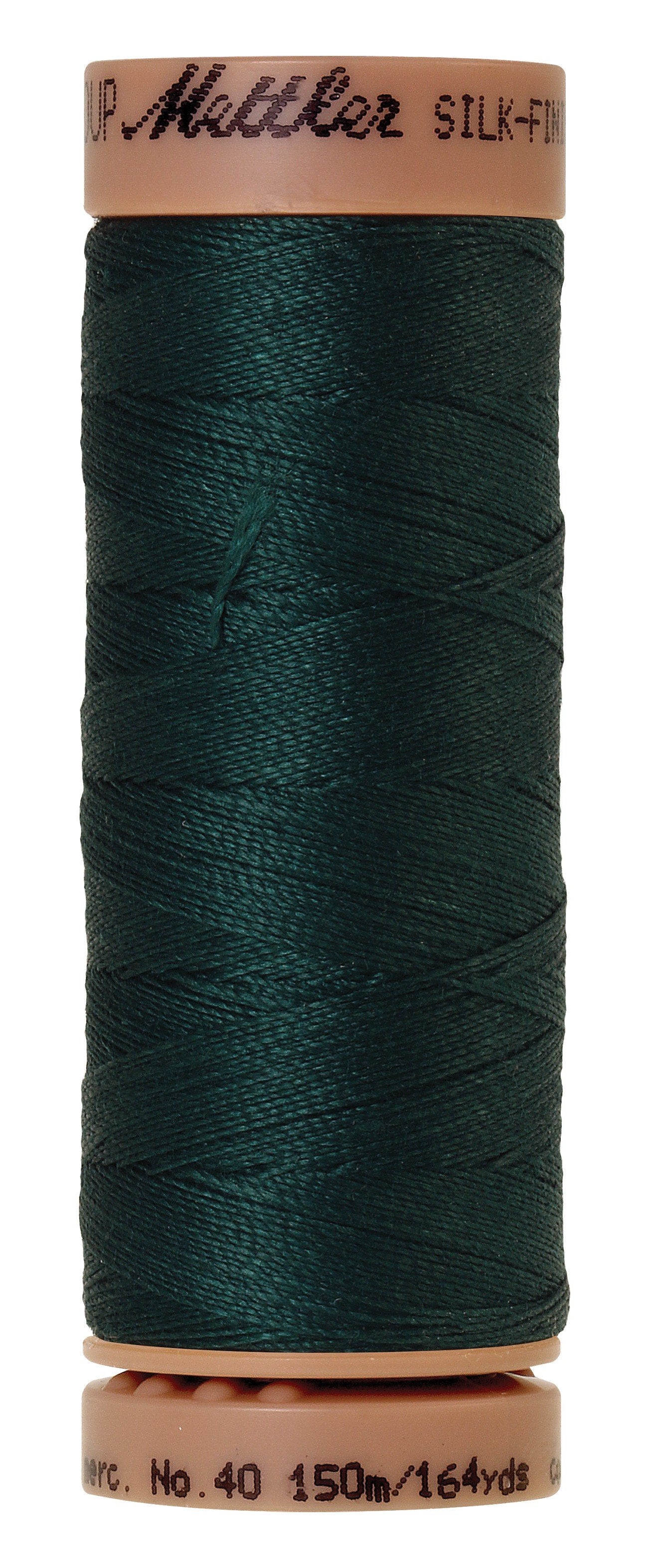 Mettler  Silk-Finish 40wt Solid Cotton Thread 164yd/150M Swamp