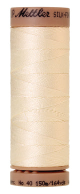 Mettler Silk-Finish - Muslin - 40wt Solid Cotton Thread 164yd/150m