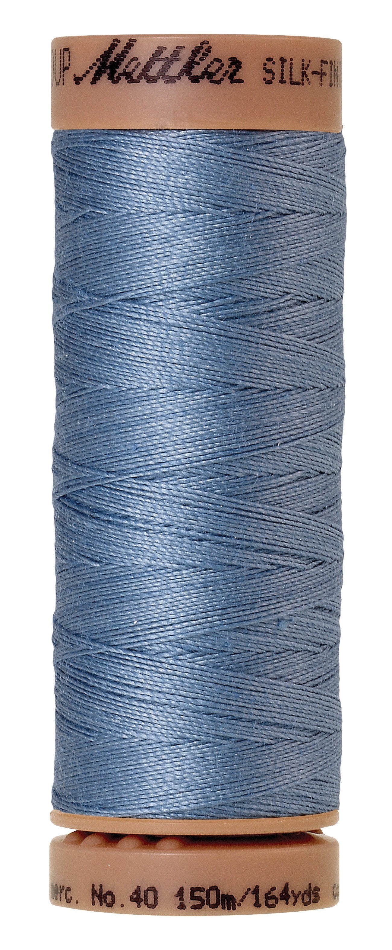 Mettler  Silk-Finish 40wt Solid Cotton Thread 164yd/150M Sweet Boy