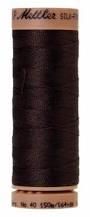 Mettler  Silk-Finish 40wt Solid Cotton Thread 164yd/150M Very Dark Brown