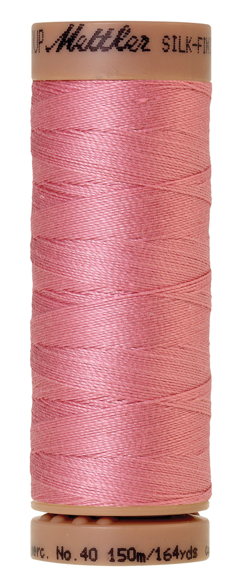 Mettler  Silk-Finish 40wt Solid Cotton Thread 164yd/150M Rose Quartz