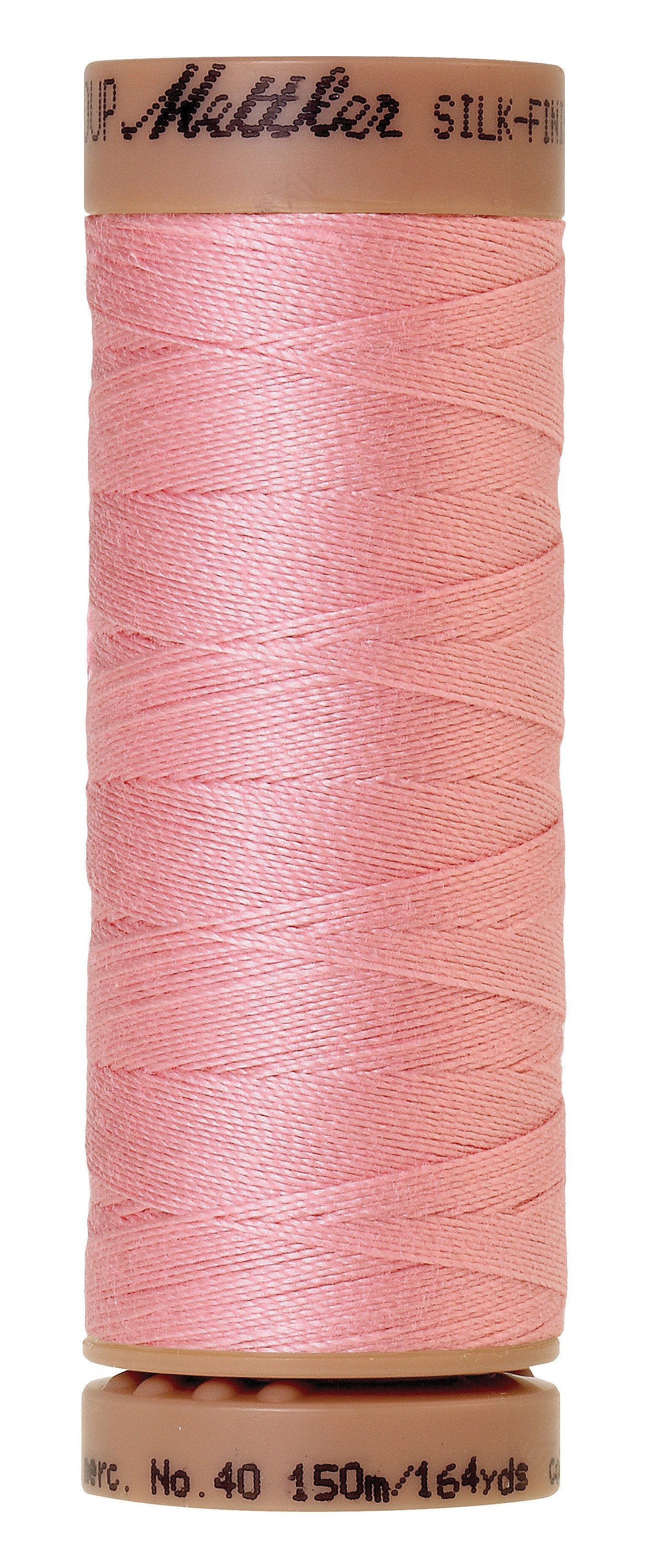 Mettler  Silk-Finish 40wt Solid Cotton Thread 164yd/150M Tea Rose