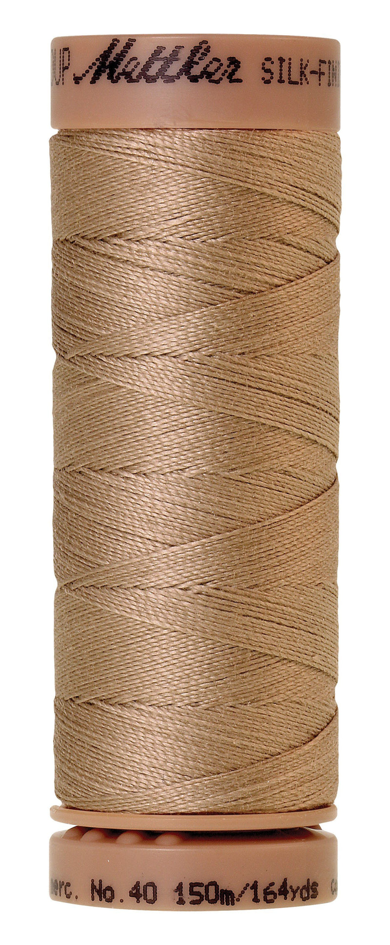 Mettler Silk-Finish 40wt Solid Cotton Thread 164yd/150M Sandstone