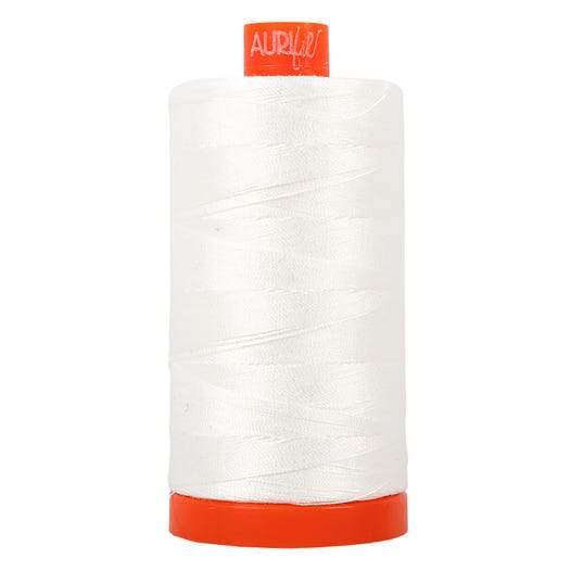 Aurifil Thread #2021 Solid Natural White