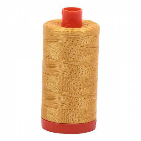 Aurifil Thread #2132 Solid Tarnished Gold