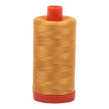 Aurifil Thread #2140 Solid Orange Mustard