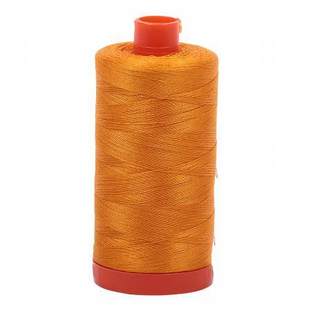 Aurifil Thread #2145 Solid Yellow Orange