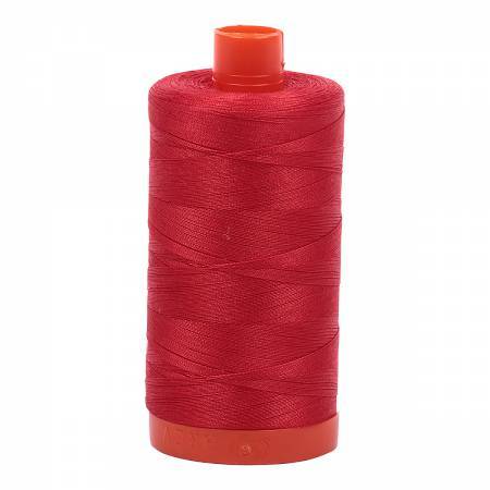 Aurifil Thread #2265 Solid Lobster Red