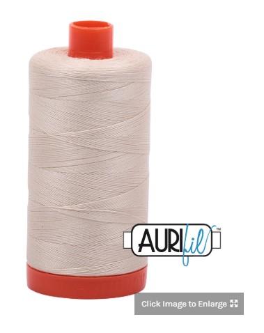 Aurifil Thread #2310 Solid Light Beige