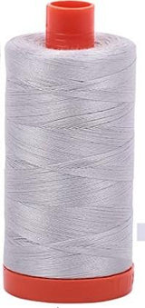 Aurifil Thread #2615 Solid Aluminium