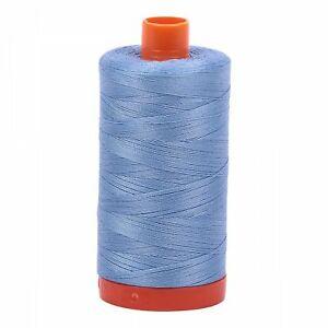 Aurifil Thread #2720 Solid Light Delft Blue