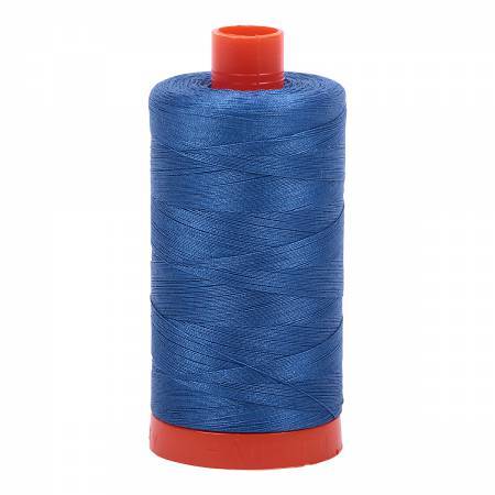 Aurifil Thread #2730 Solid Delft Blue