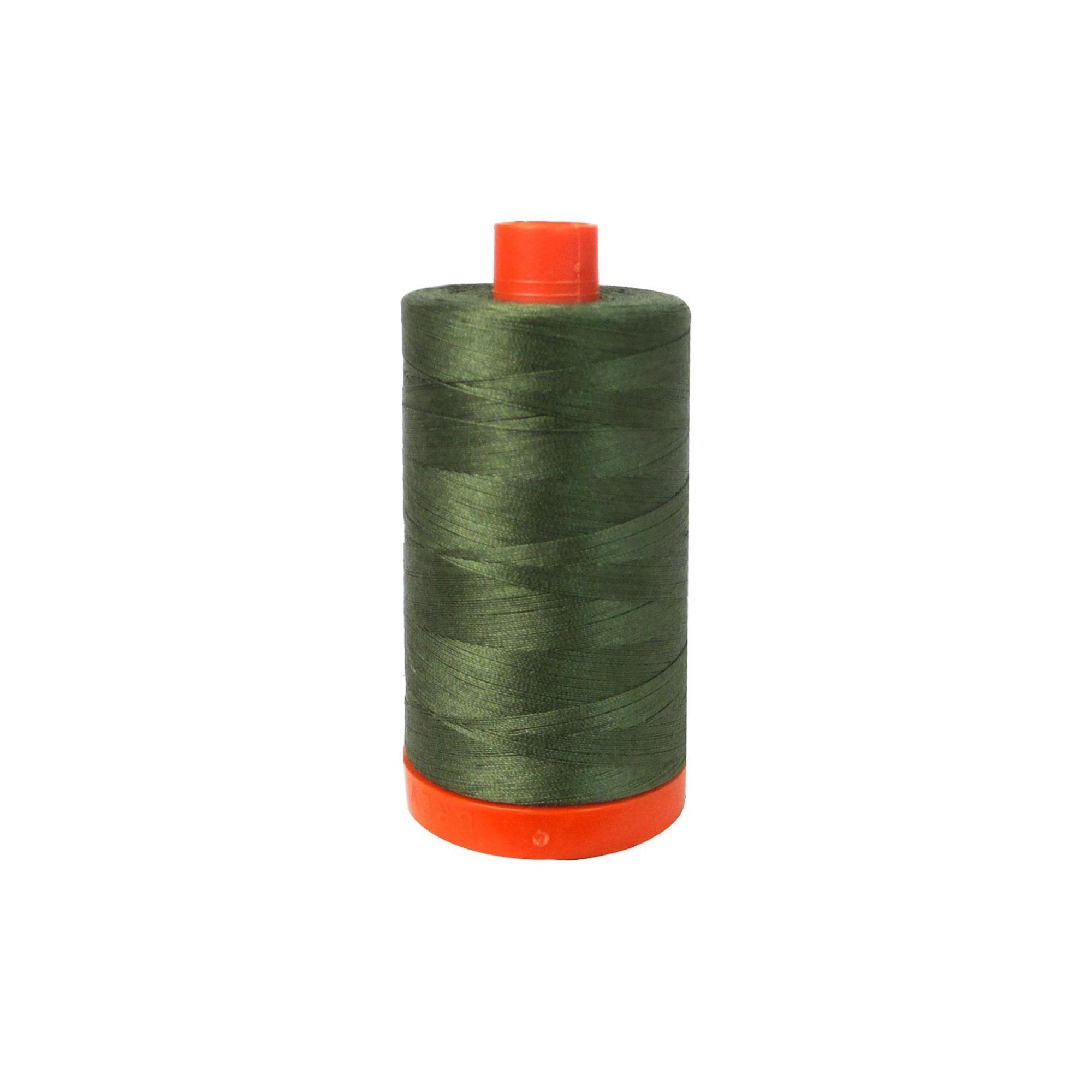 Aurifil Thread #2905Solid Army Green