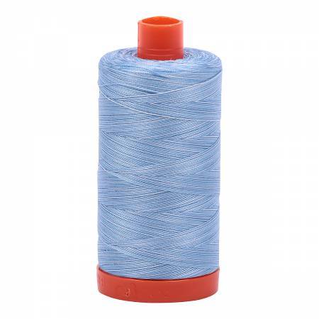 Aurifil Thread #3770 Variegated Stone Washed Denim